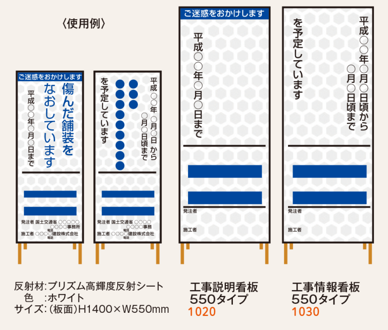 工事説明・情報看板