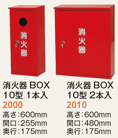 屋外用消火器BOX（屋根付）