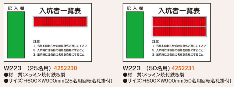 入坑者一覧表