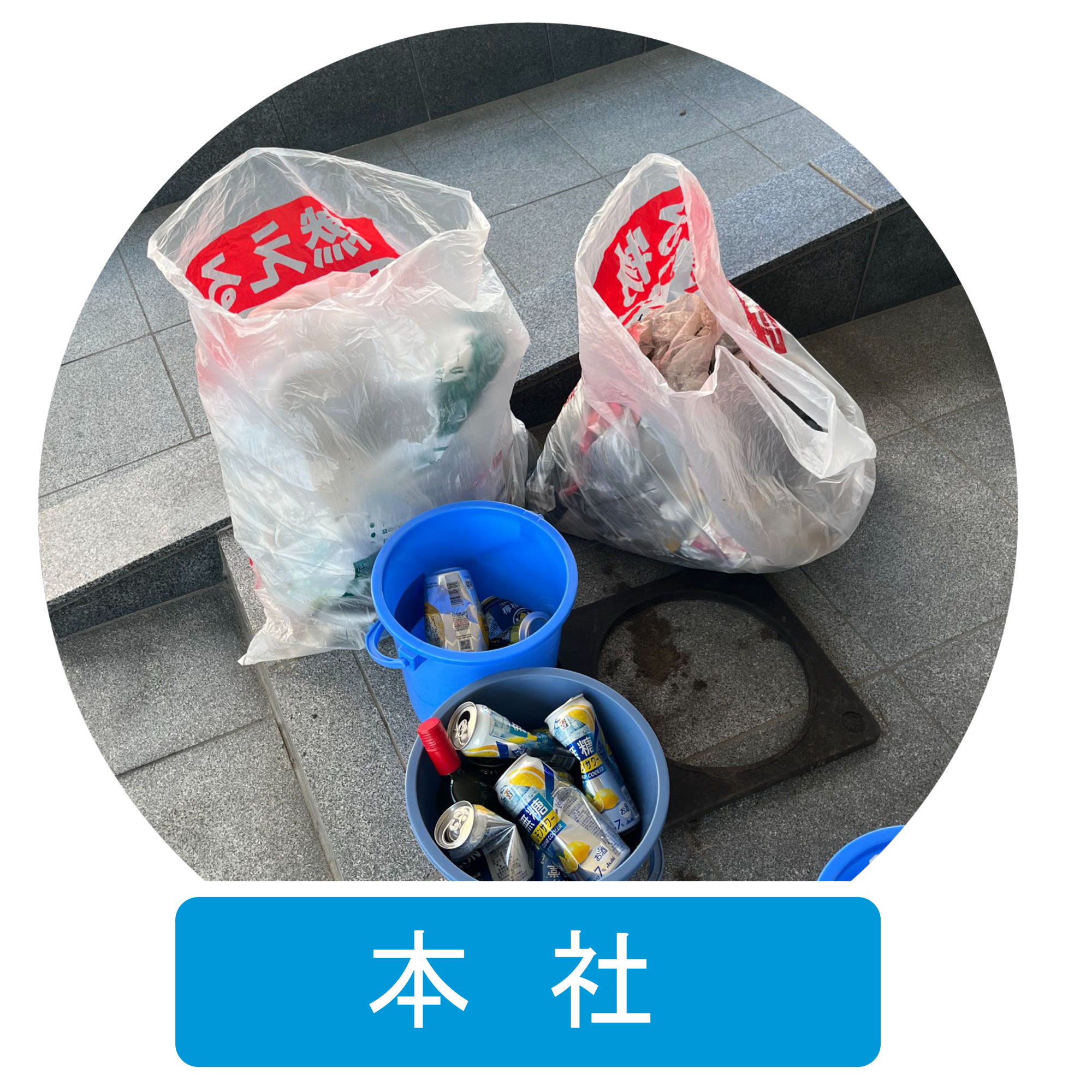 地域清掃活動への参加の様子2