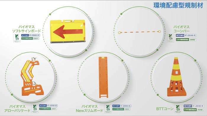 環境配慮型規制材